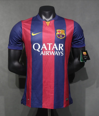 2014/15 Barcelona Home Retro Jersey - Player Version