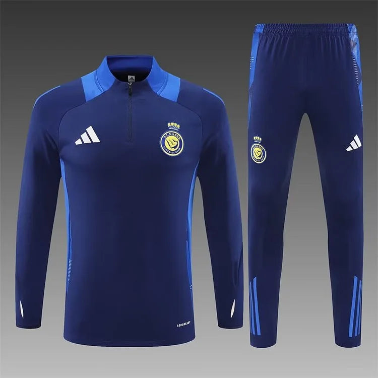 2024/25 Riyadh Victory Blue Training Suit - Kids Set