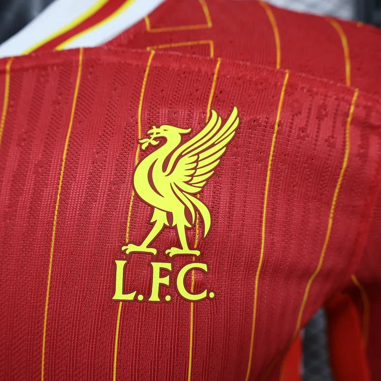 2024/25 LiverpoolHome long sleeve jersey