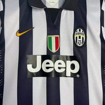 2014/15 Juventus Home Long Sleeve Retro Jersey