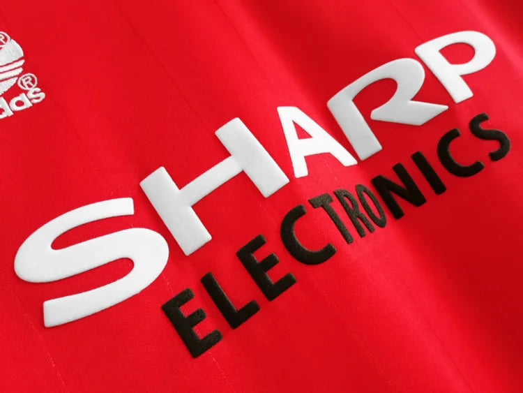 1983 Manchester United Home Long Sleeve Retro Jersey
