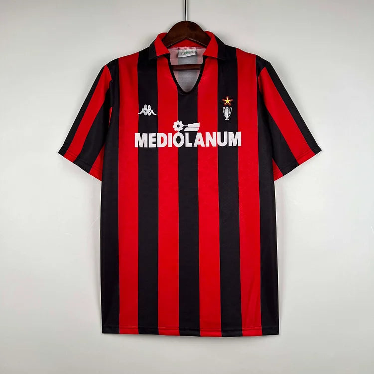 1989/90 AC Milan Home Retro Jersey