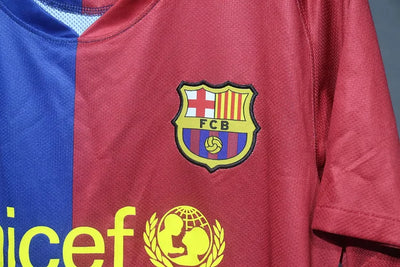 2008/09 Barcelona Home Jersey - Player Edition