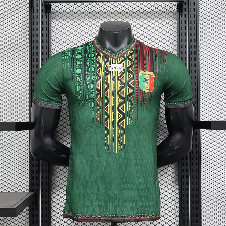 2024/25 Mali national team green shirt. -Player version.