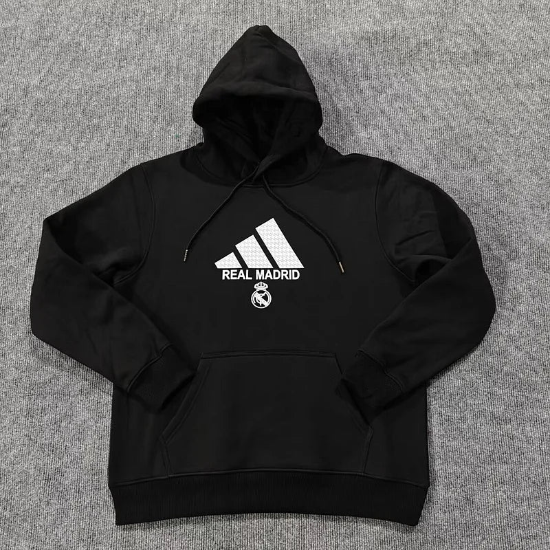 2024/25 Real Madrid Black Casual Sweater