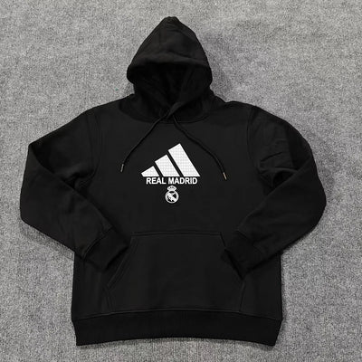 2024/25 Real Madrid Black Casual Sweater