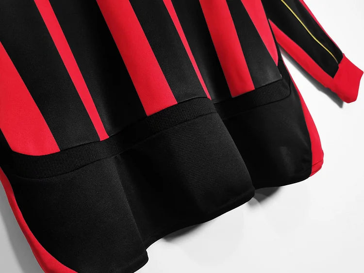 2006/07 AC Milan Home Long Sleeve Retro Shirt