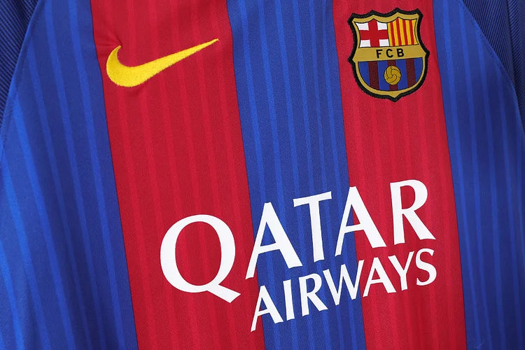 2016/17 Barcelona Home Long Sleeve Shirt