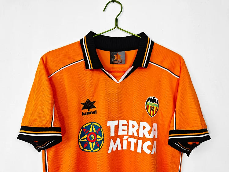 1999/00 Valencia Away Retro Shirt