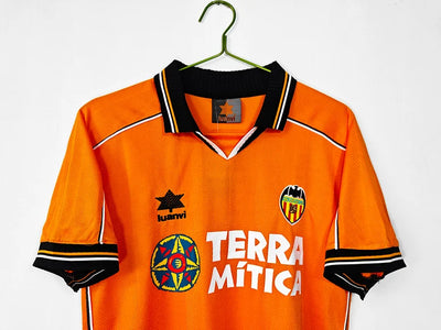 1999/00 Valencia Away Retro Shirt