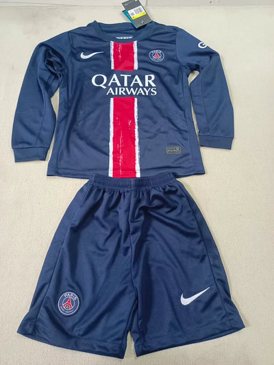 2024/25 Paris Home Long Sleeve Jersey-Children'S Suit