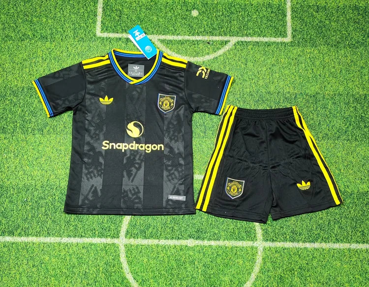 2025/2026 Manchester United'S Second Away Children'S Clothing