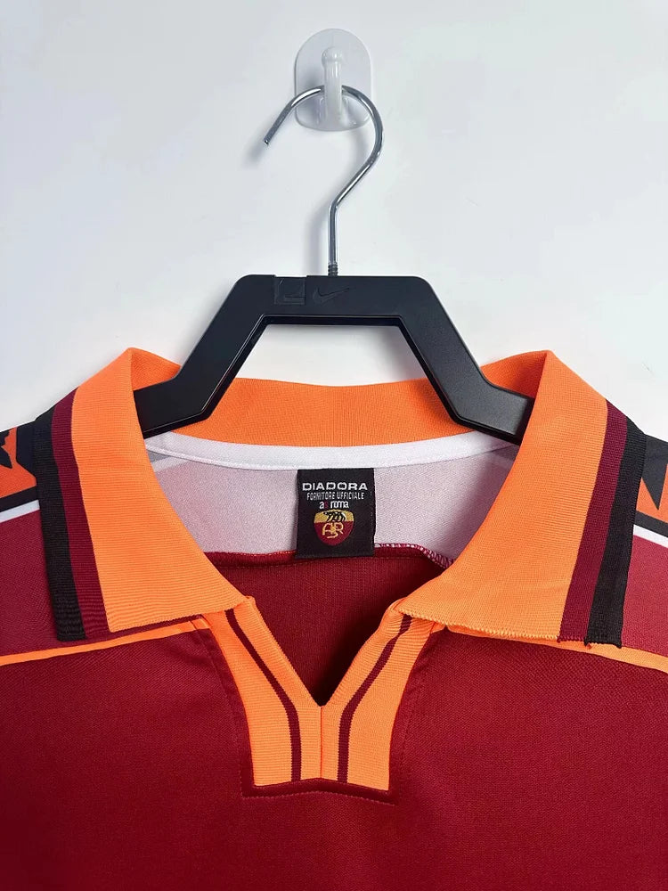 1998/99 Roma Home Long Sleeve Shirt