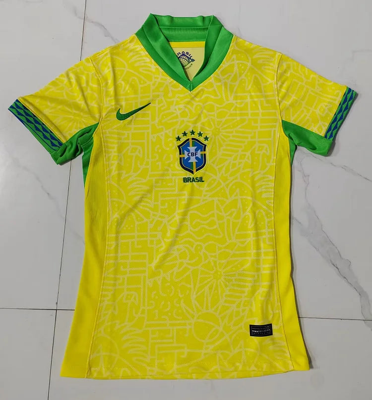 2024/25 Brazil Home Jersey. - Women'S Jersey