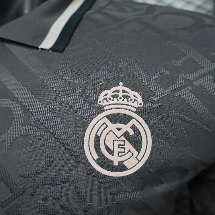 24/25 Real Madrid second away long sleeve player version -