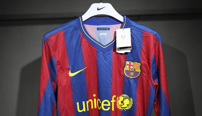 2009/10 Barcelona long sleeve jersey - player version