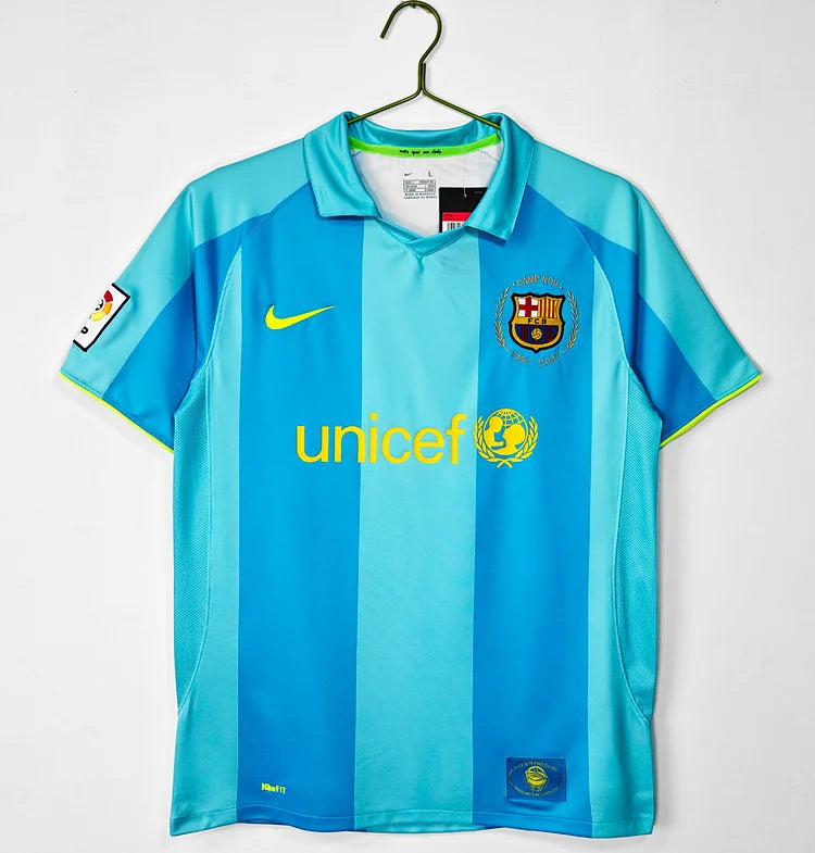 2007/08 Barcelona Away Retro Kit -