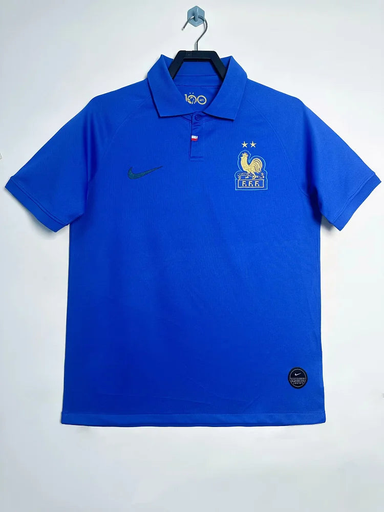 Camiseta retro del centenario de Francia