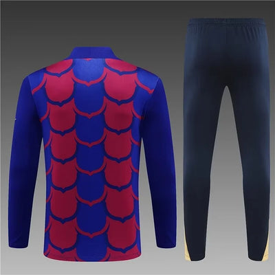 2024/25 Barcelona Half-Zip Training Kit