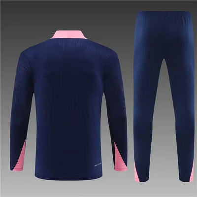 2024/25 Atletico Madrid Half-La Training Jersey Royal Blue