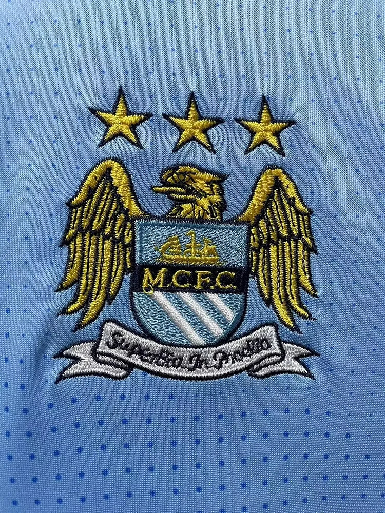 2011/12 Manchester City Home Retro Blue Shirt