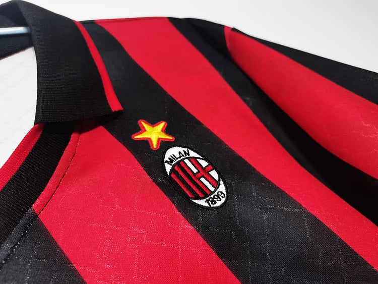 1995/96 AC Milan Home Retro Shirt