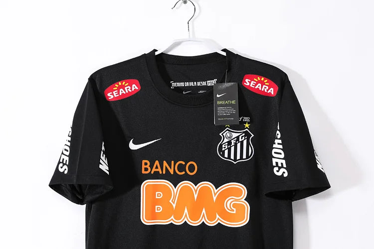 2012/13 Santos Retro Black Jersey