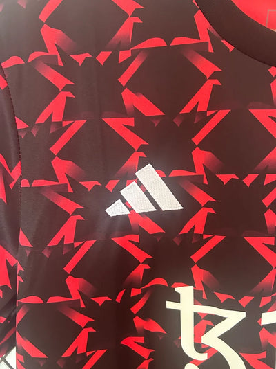 2024/25 Manchester United Red Pre-Match Training Wear