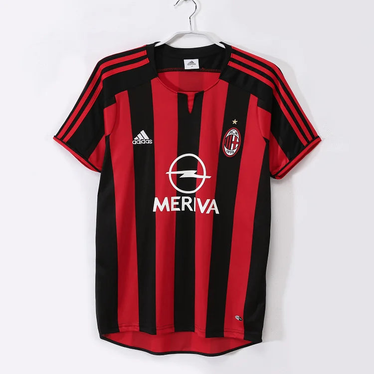 2003/04 AC Milan Home Retro Shirt