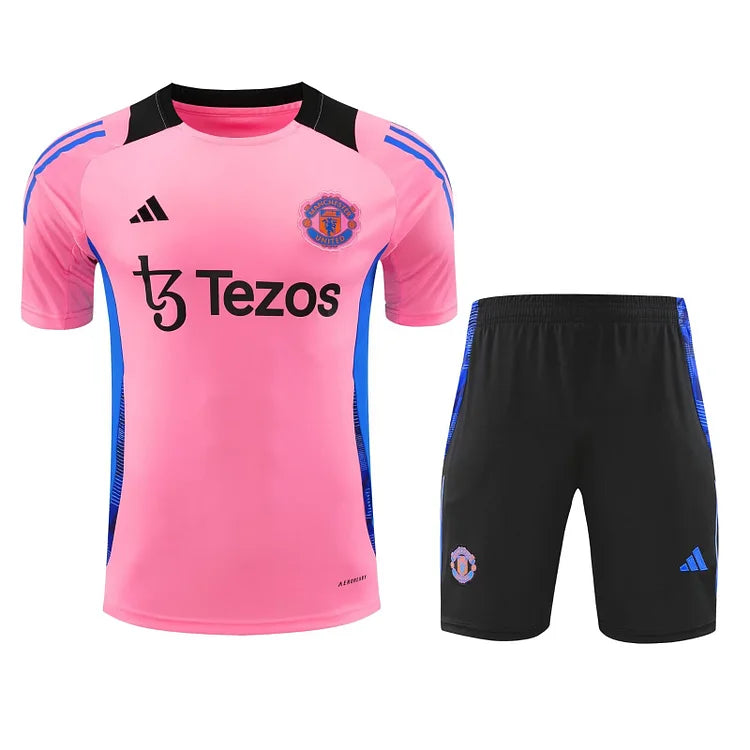 2024/25 Manchester United Short SleeveTraining suit-