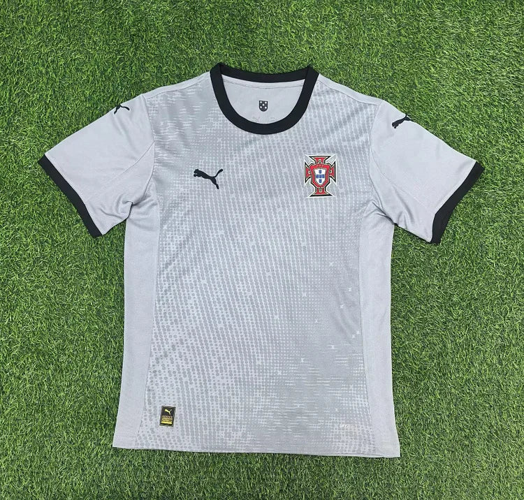 2025 Portugal Goalkeeper Jersey Grey