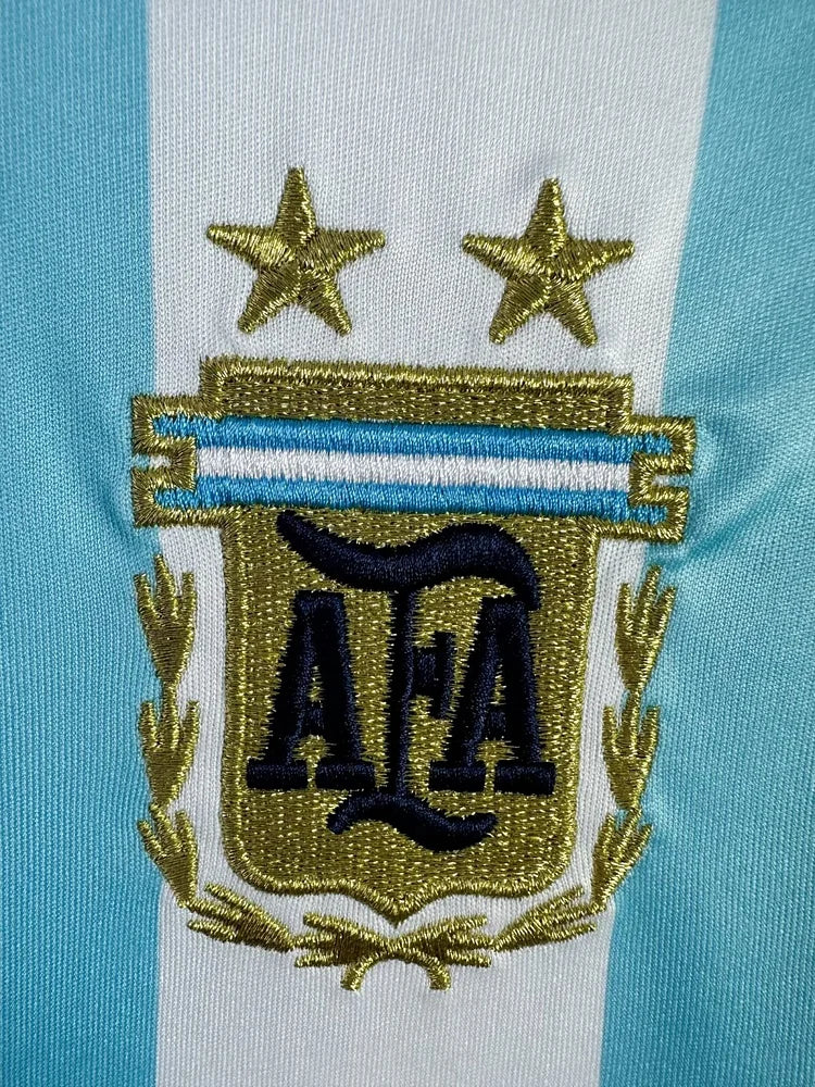 2006 Argentina Home Long Sleeve Jersey