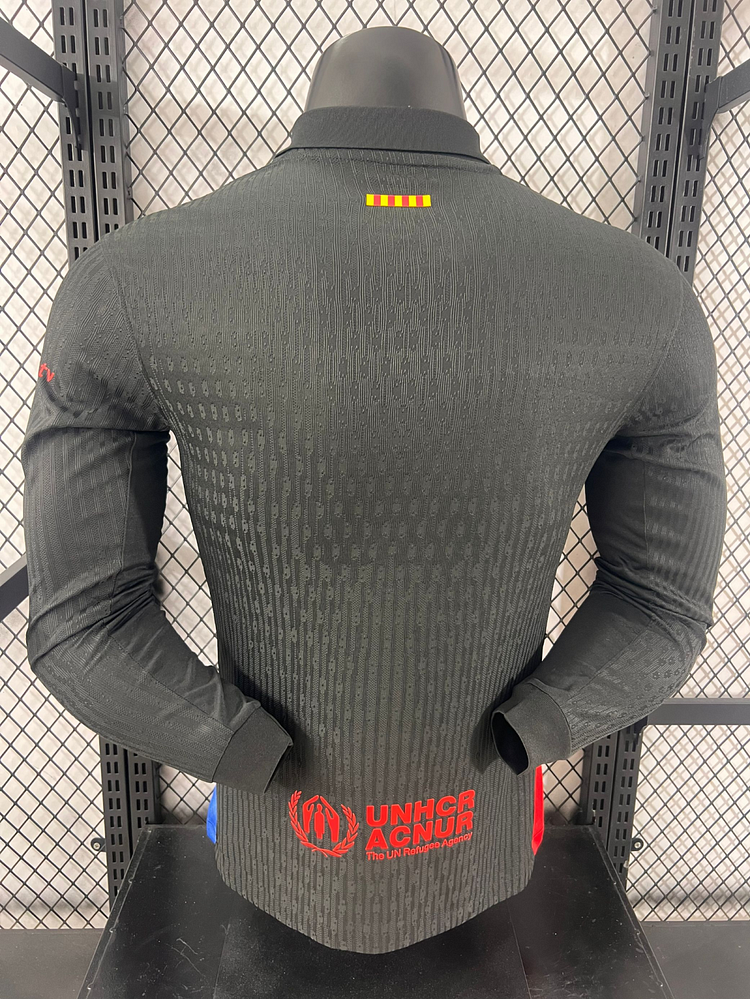 2024/2025 Barcelona Away Players Long-Sleeved Joint Model