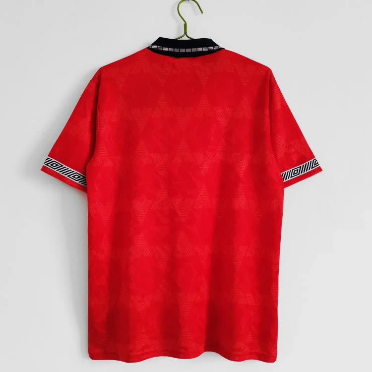 1990 England away red retro jersey
