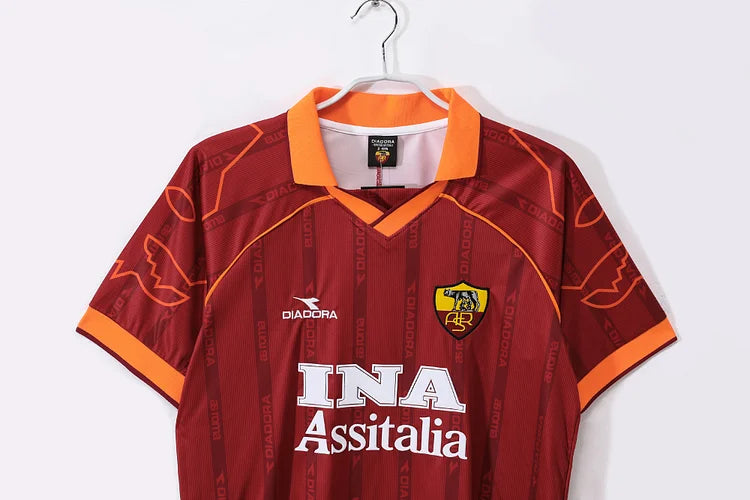 1999/00 Roma Home Retro Jersey