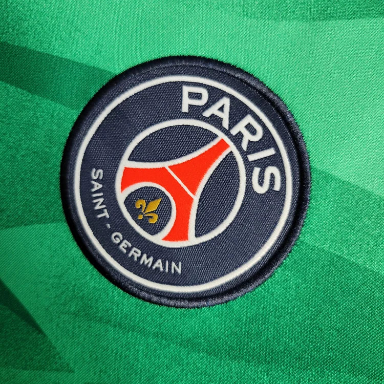 2023/24 Psg Paris Saint-Germain Goalkeeper Green Football Shirt