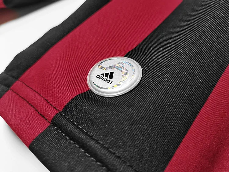 2009/10 AC Milan Home Long Sleeve Retro Shirt