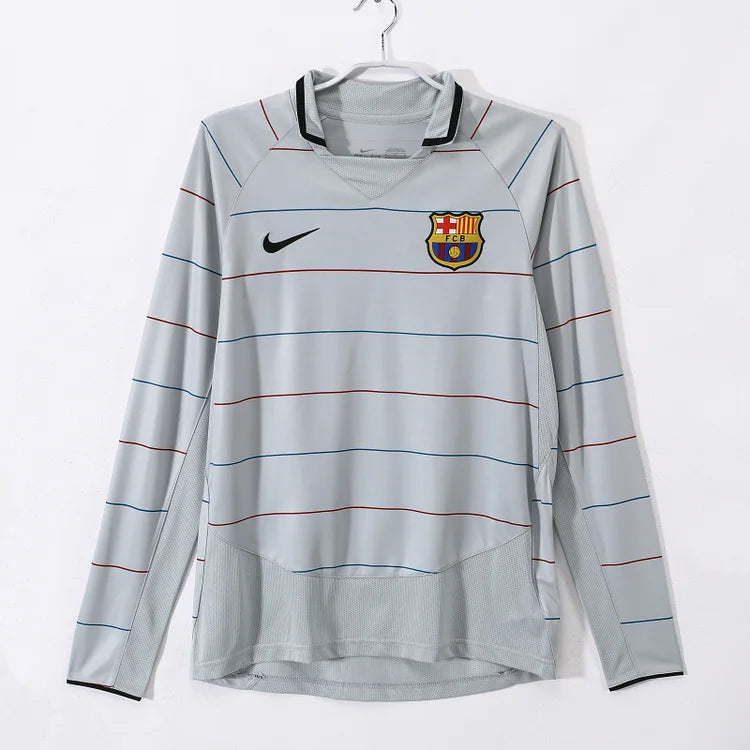 2003/04 Barcelona Away Long Sleeve Shirt