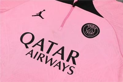 2023/24 Paris pink player version half-pull training uniform