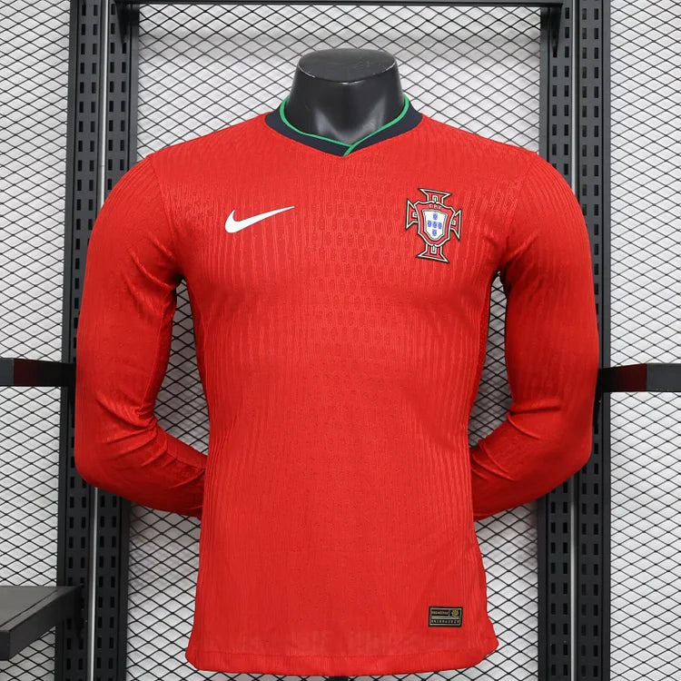 2024/25 Portugal Player Edition Home Long Sleeve