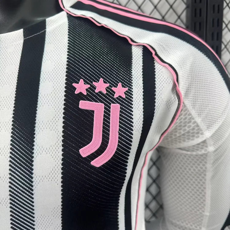 25/26 Juventus Home Long Sleeve Player Edition