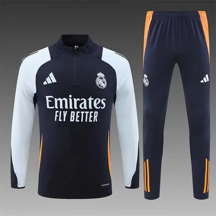 2024/25 Real Madrid Half-Zip Training Kit