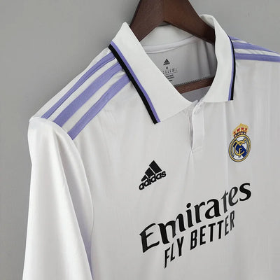 2022/23 Real Madrid Home Long Sleeve Jersey