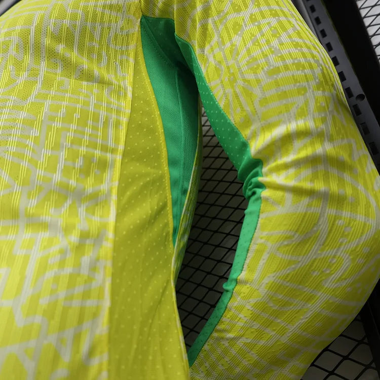2024/25 Brazil home players long sleeves