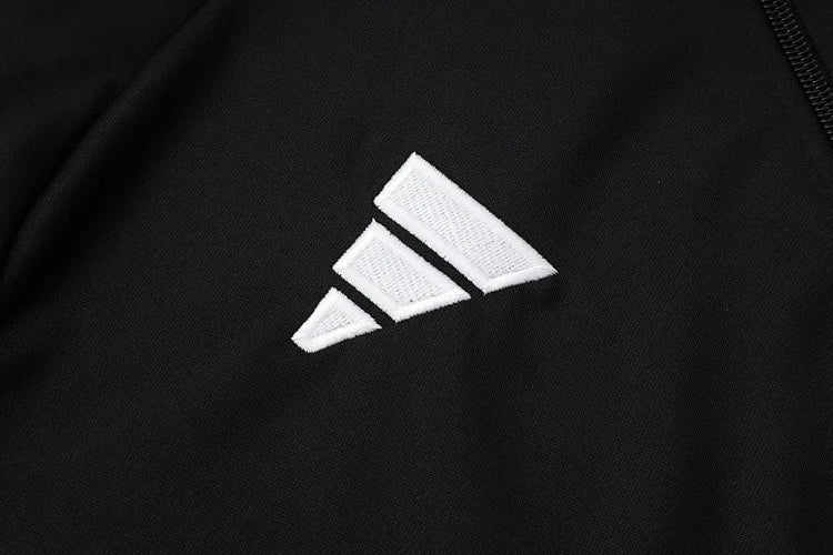 2025/26 Miami Black Long Zip Long Sleeve Tracksuit