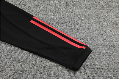2023/24 Manchester United Half-Zip Long Sleeve Training Kit.