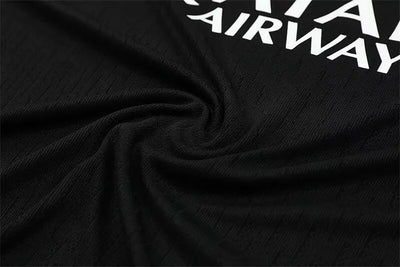 25/26 Paris black long-sleeved training suit