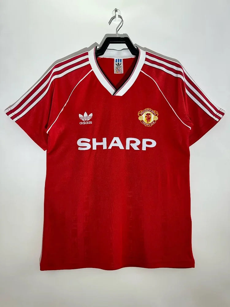 1988/90 Manchester United Home Retro Shirt