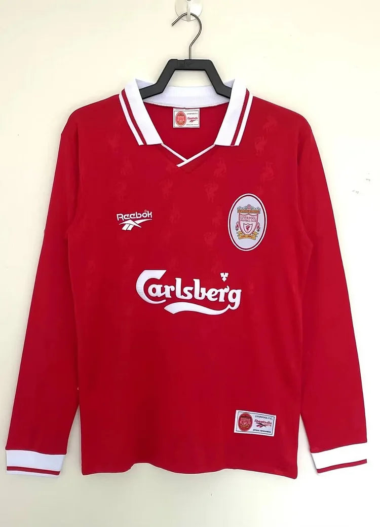 1996/97 Liverpool Home Long Sleeve Shirt