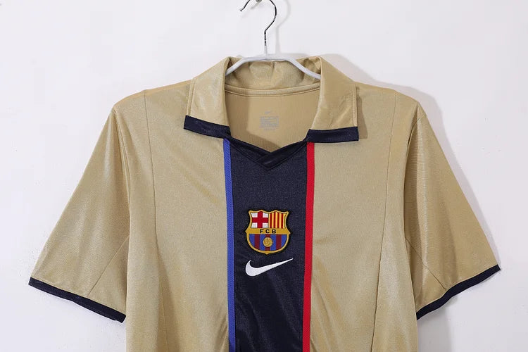 2001/02 Barcelona Away Retro Jersey